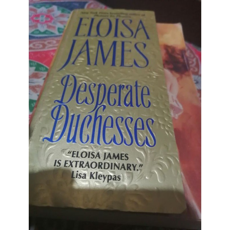 Desperate Duchess By Eloisa James Preloved Shopee Philippines