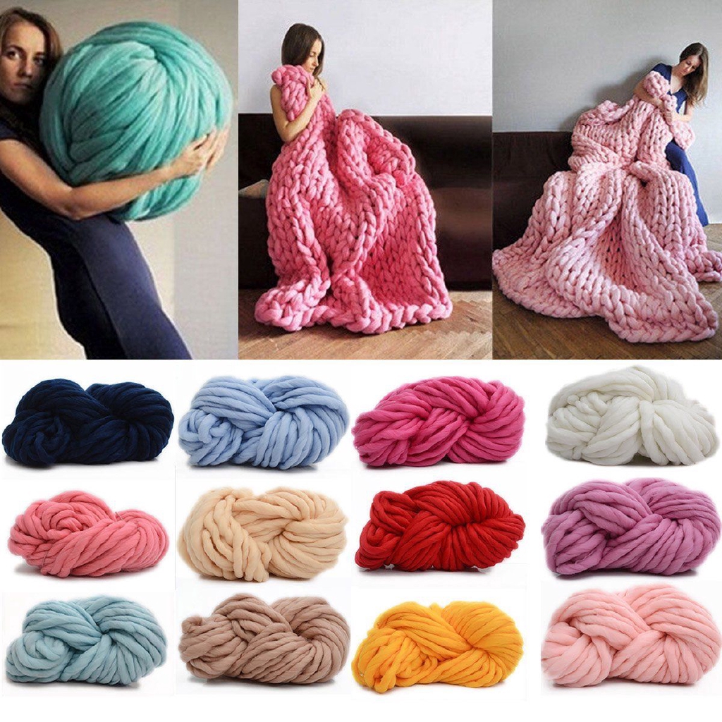 super bulky wool yarn sale