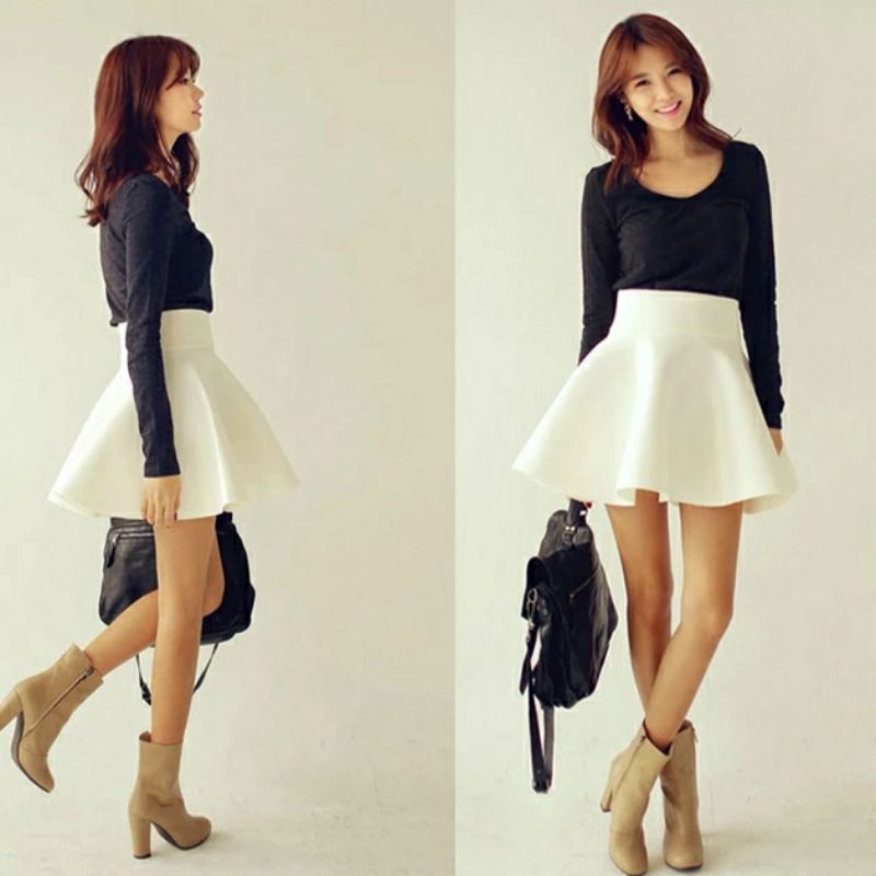 Summer skirts womens sexy mini skirt korean jupe femme pleated skirt ...