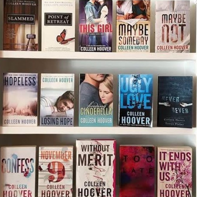 Colleen Hoover 15 Books Shopee Philippines