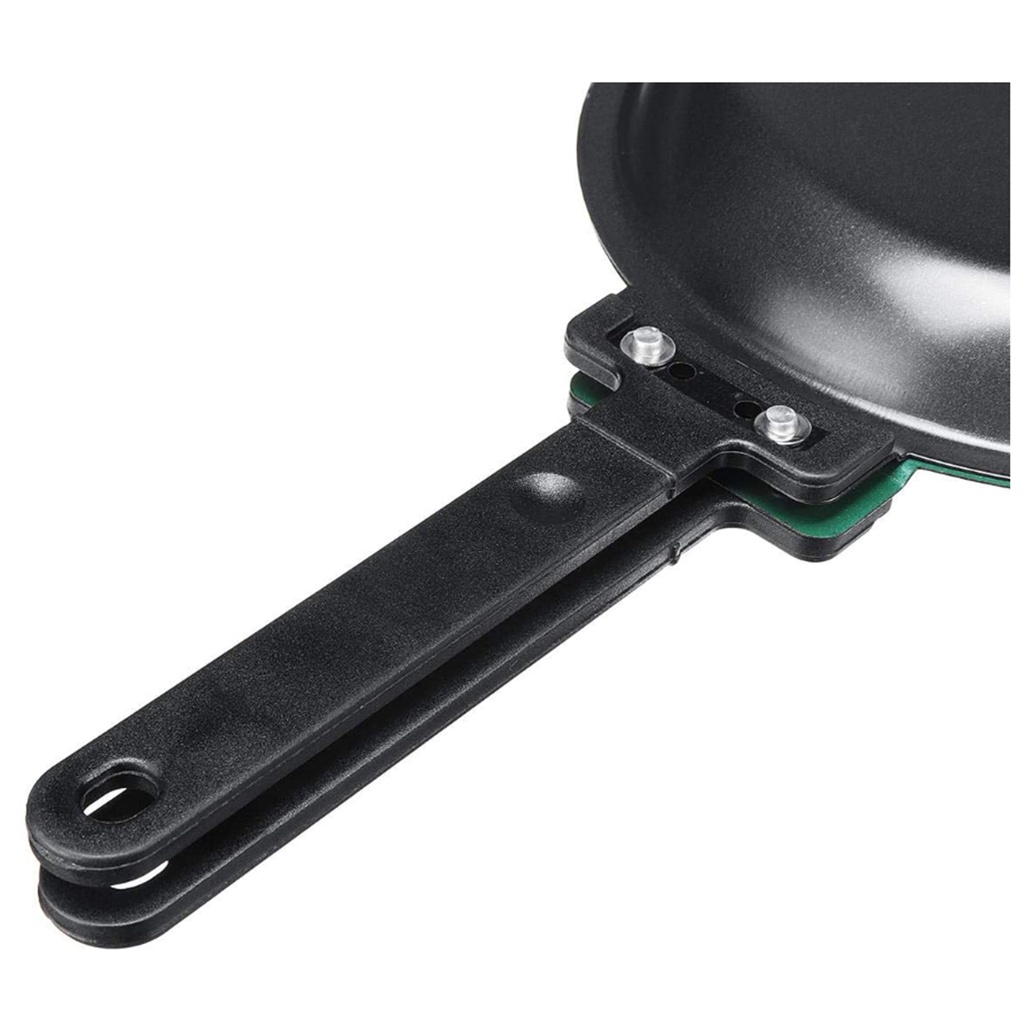 7.5 Pancake Maker SENREAL Non-stick Pancake Copper Pan Double Layer Frying Maker for Cakes Pancake Toast Egg Gold 