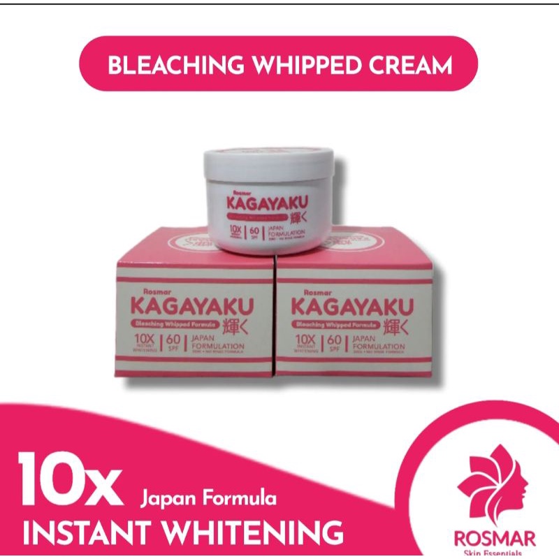 ROSMAR KAGAYAKU BLEACHING WHIPPED CREAM Shopee Philippines