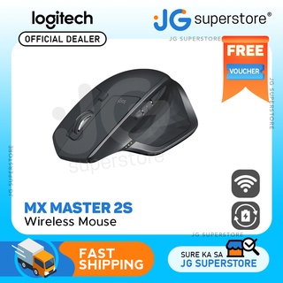 Logitech MX Master 2S Wireless USB Bluetooth Mouse Darkfield High Precision | JG Superstore