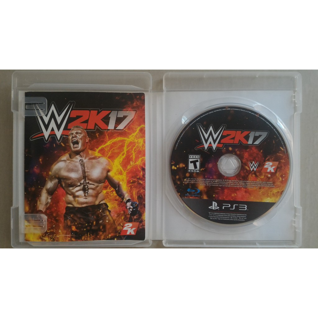wwe 2k17 ps3 for sale