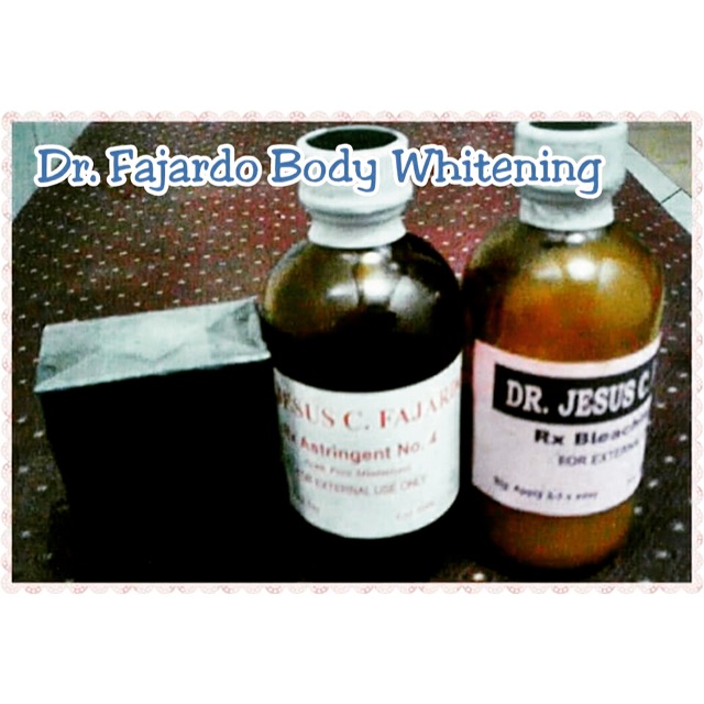 Dr Jesus Fajardo Body Bleaching Set Shopee Philippines