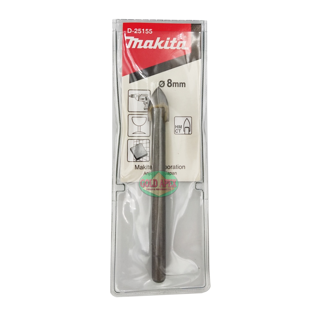 Makita Glass & Tile Drill Bit 8mm Shopee Philippines