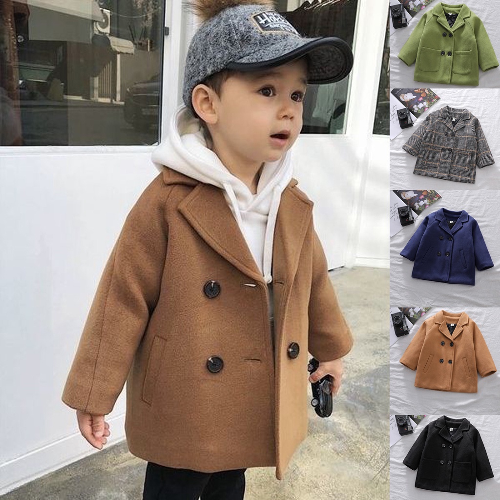 Fashion Kids Coat Boys Girls Thick Coat Padded Winter Jacket Clothes ...