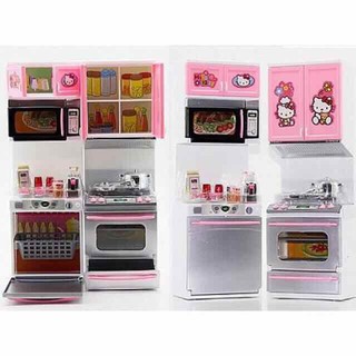 Hello Kitty 3In1 Kitchen  Toy  Set  Big  Size  Shopee 