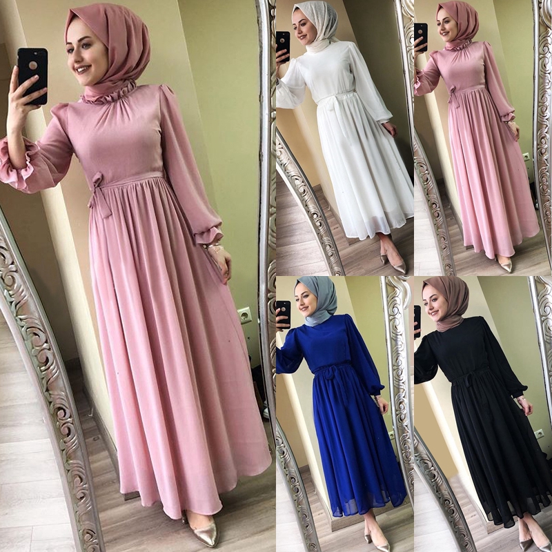 long dress long sleeves casual