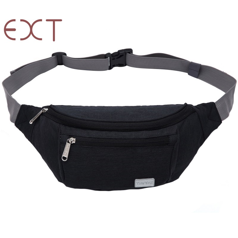 Tinyat Men Waist Pack Travel Phone Belt Bag Pouch(Black) oJkfXA