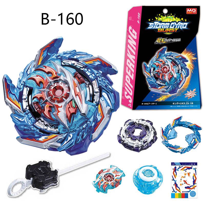 B-160 Booster King Helios Zone 1B/Takara Tomy Beyblade Burst/Superking ...