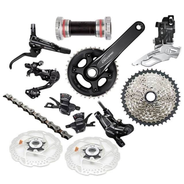 Shimano Deore Groupset 10 speed 3x and 