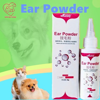 Pet Ear Powder Ear Care Pet Ear Cleaner Pet Ear Excess Hair Removal Powder Cleaning Products 42g