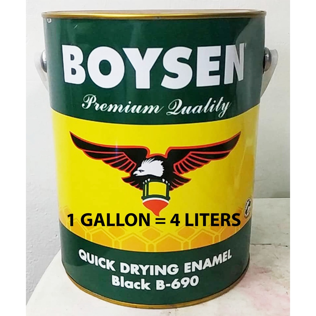 BOYSEN QDE BLACK B690 ( 1 GALLON 1 GALLON
