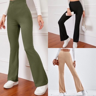 CB’s Flare Wide Leg Premium Knitted Pants