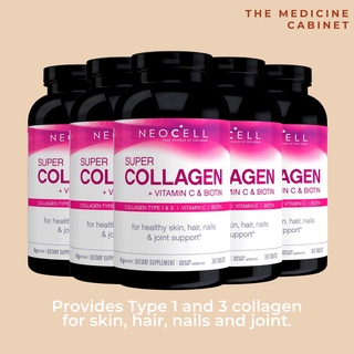 (New Packaging, Authentic) NeoCell Type 1 and 3 Collagen with Vitamin C, 360 Tablets