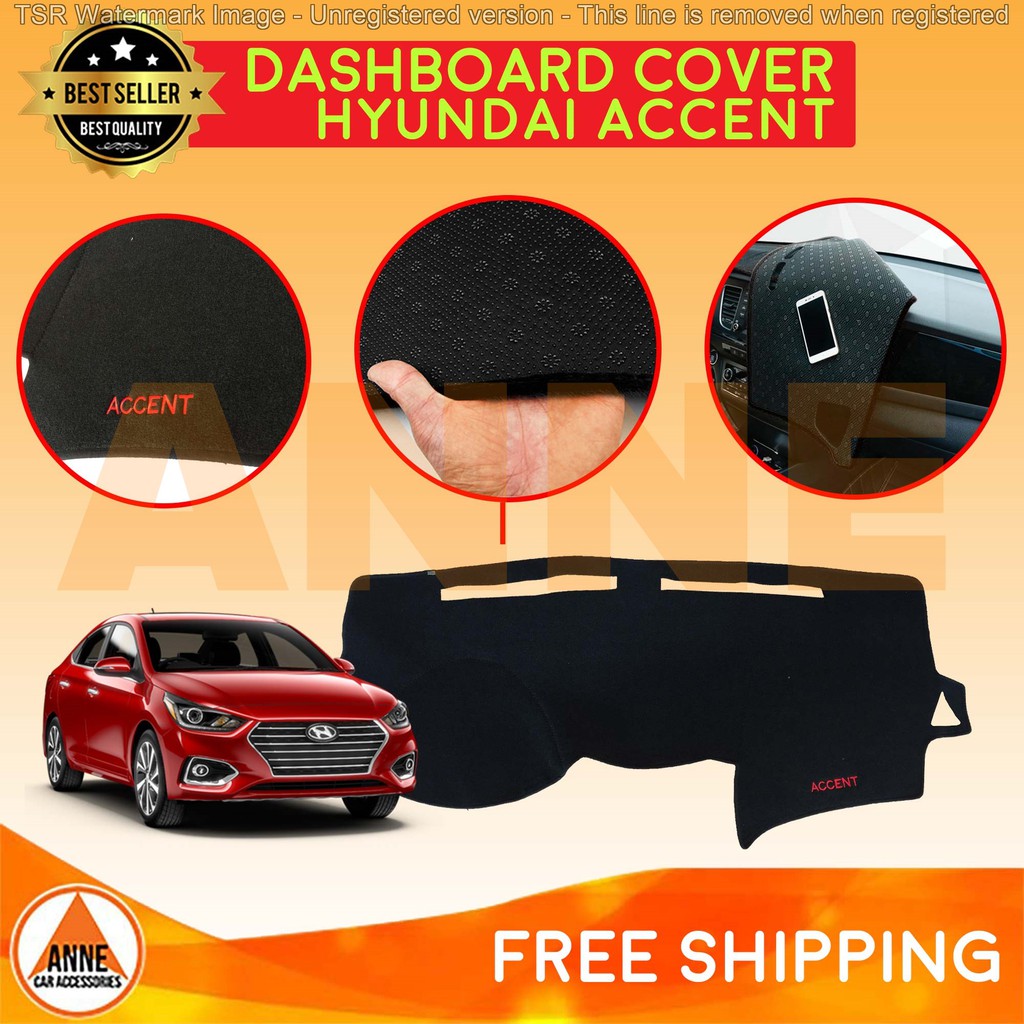 Dashboard Cover Hyundai Accent 20122017 High Quality Non Slip Anti