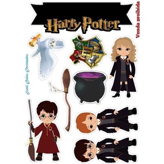 Harry Potter Printed Cake Topper #2