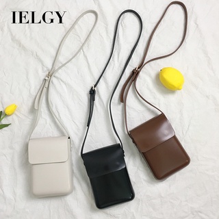 IELGY Mobile Phone Bag Female Messenger Small Trendy Fashion All-match Vertical