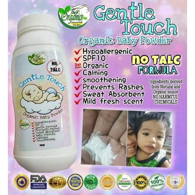baby powder no talc