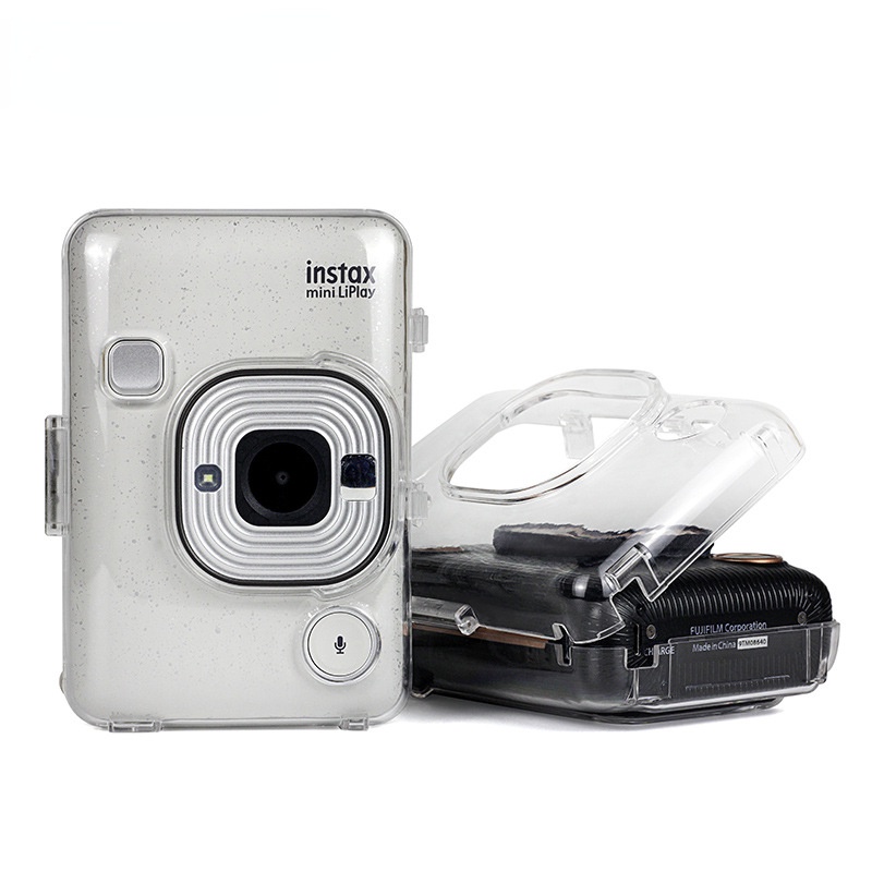 Clear Plastic Case PC Crystal Case Cover for Instax Mini Liplay Hybrid Film Camera Scratch Resistant Drop #4