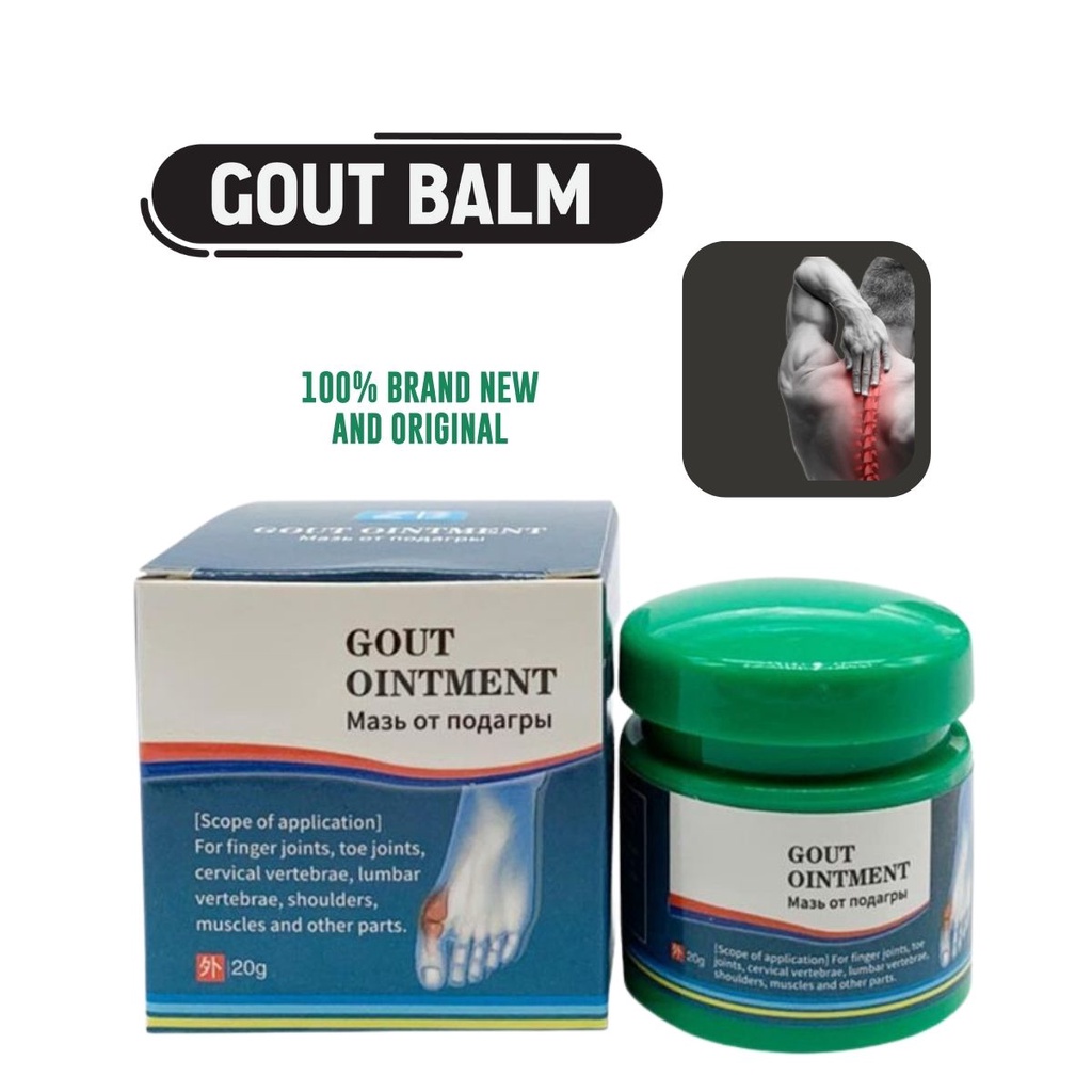 Original Gout Balm Herb Treatment Joint Bone Pain Killer Cream Sore