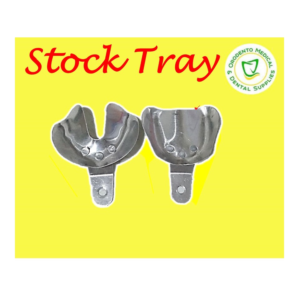 Dental Stock Tray Upper & Lower SetOrodento Shopee Philippines