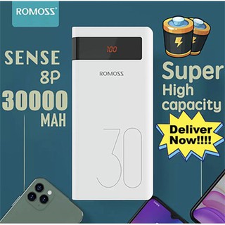 ROMOSS powerbank 20000mah Original SENSE 6 Plus Power bank