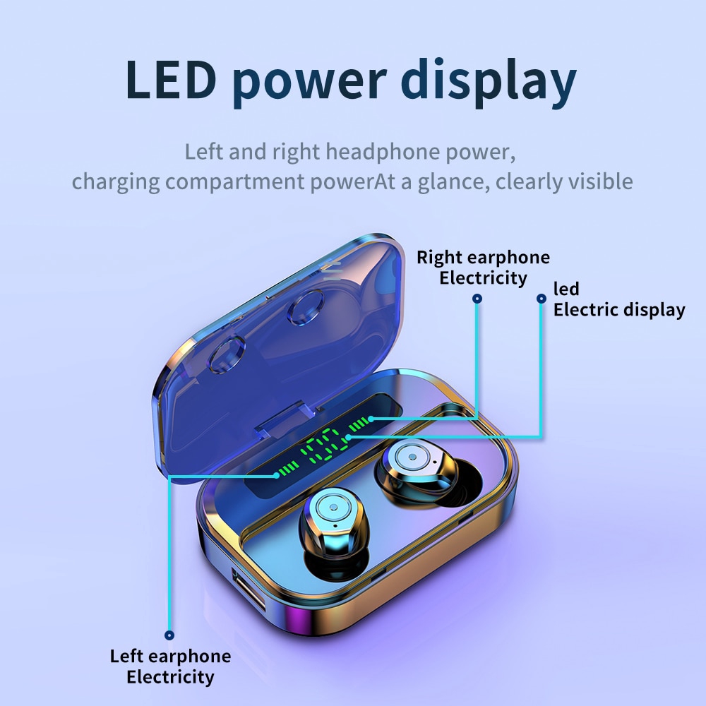 m7s bluetooth 5.0 earbuds
