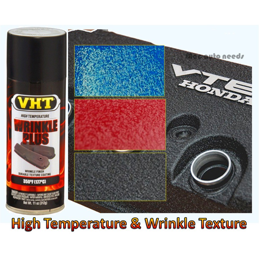 VHT Wrinkle Plus Spray Paint 11oz Automotive Paint 3 colors | Shopee ...