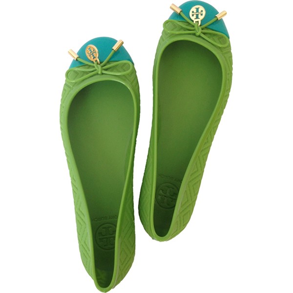 tory burch jelly flats