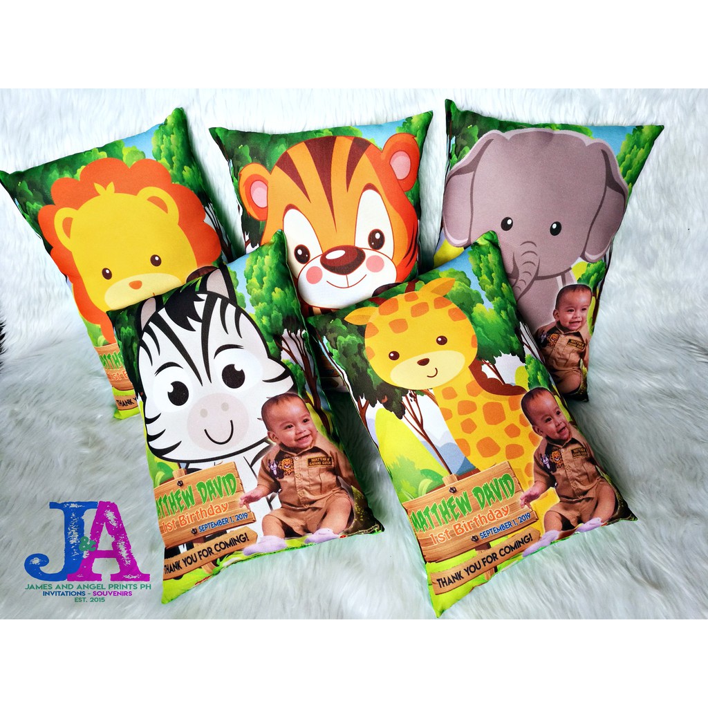 8*11 Safari ThemePillows Souvenirs Shopee Philippines