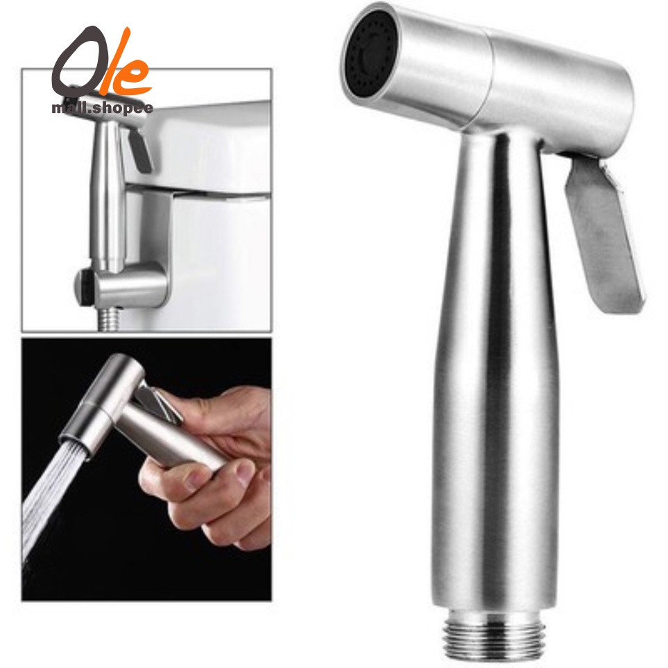 304 stainless steel bidet toilet flushing pressurized water gun flusher