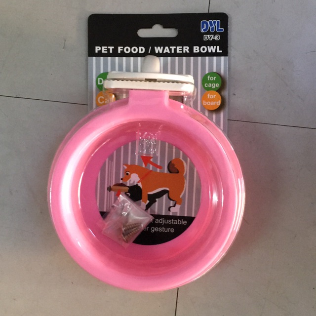 Ehc DY3 PET FOOD WATER BOWL PINK N BLUE COLOR Shopee Philippines