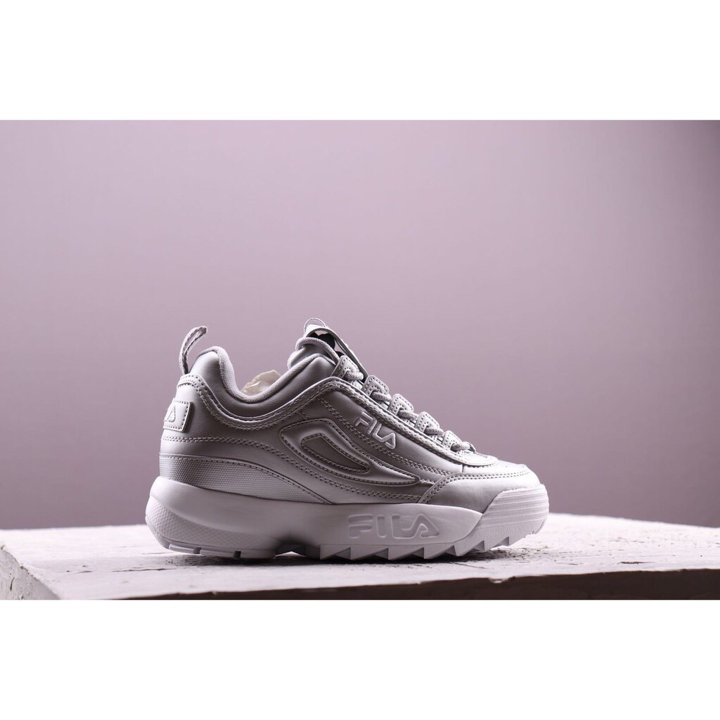 fila disruptor ii silver