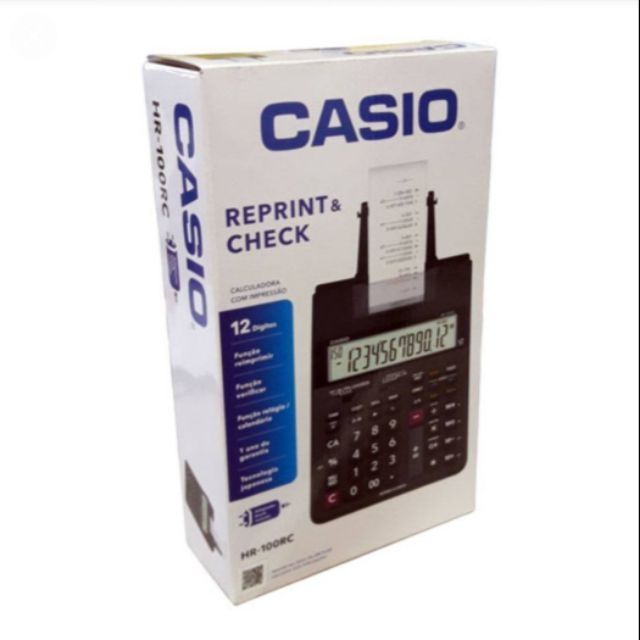 Casio Printing Calculator HR100RC / HR100 / HR 100 Shopee Philippines