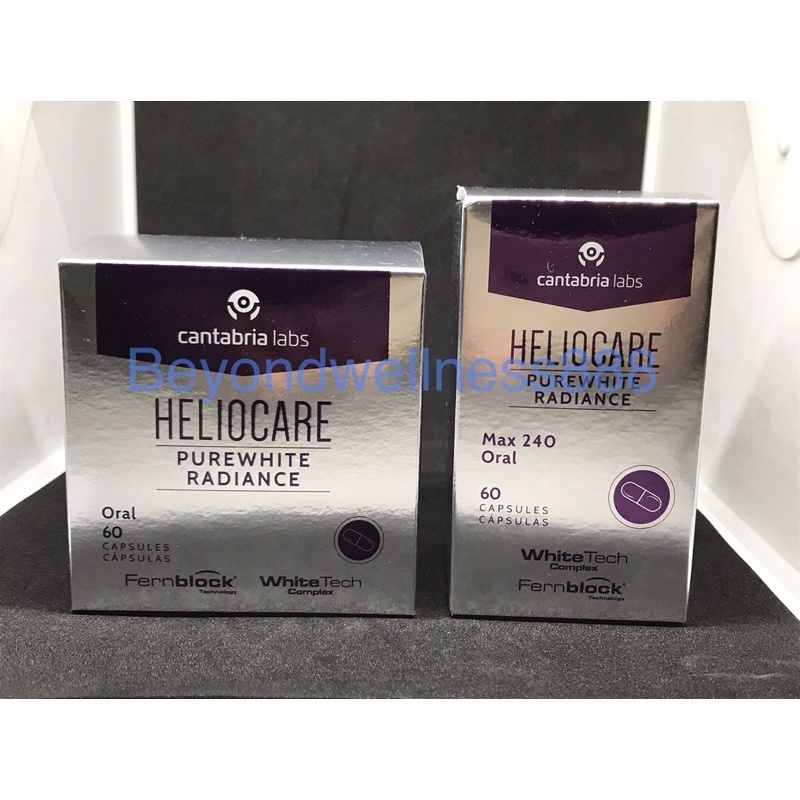 Heliocare Purewhite Radiance capsules (Expiry: May 2025) | Shopee ...