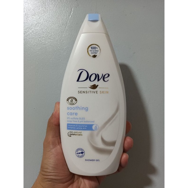 Dove Sensitive Skin Soothing Care 500ml | Shopee Philippines