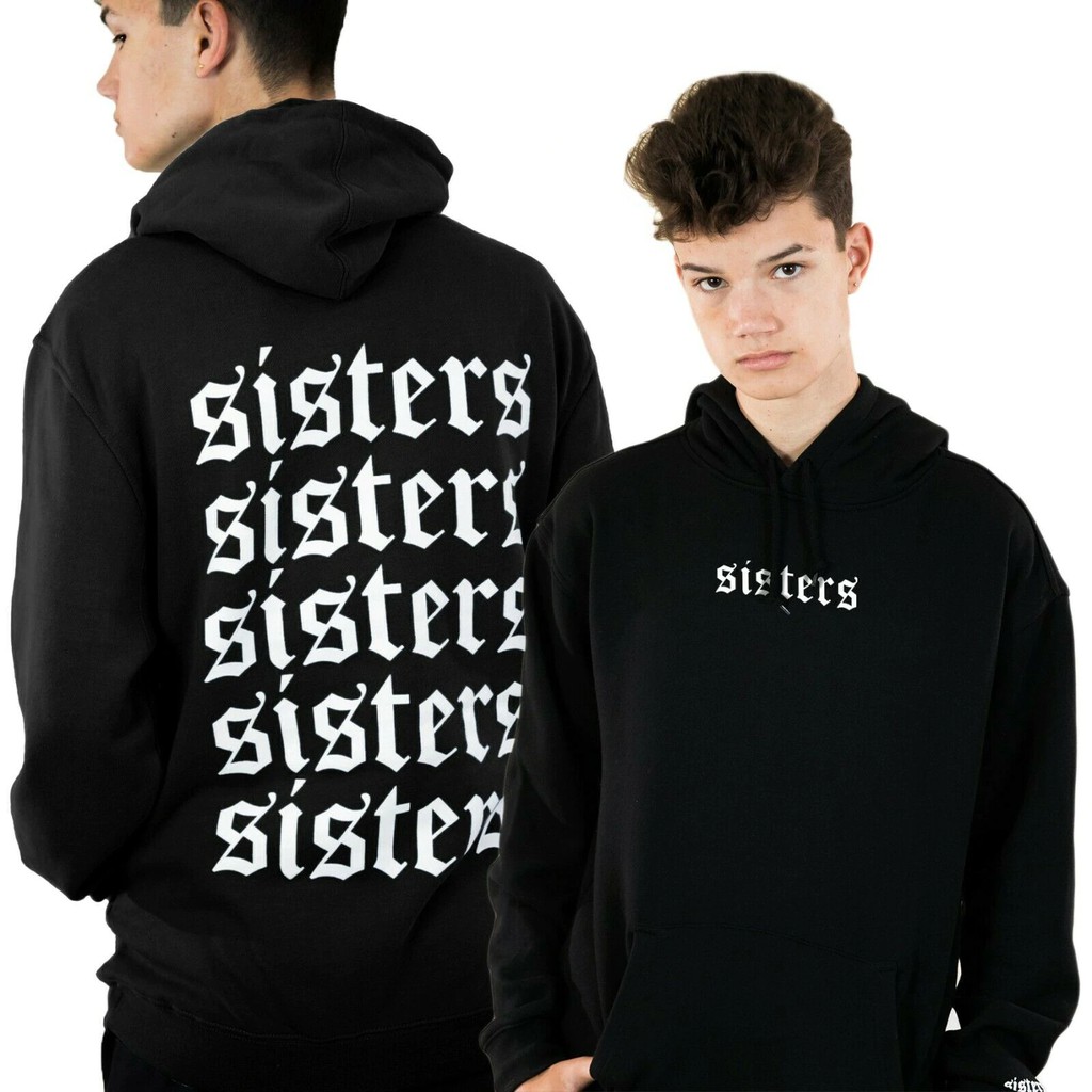 sisters hoodie rainbow