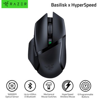 Razer Basilisk X HyperSpeed Wireless Gaming Mouse 5G Advanced Optical Sensor Bluetooth Mouse