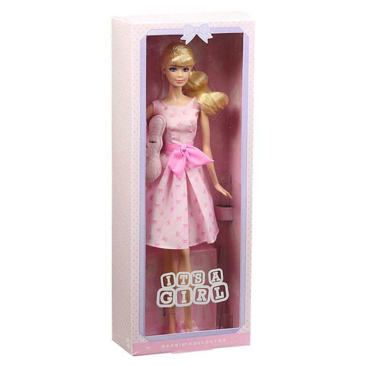 it's a girl barbie doll
