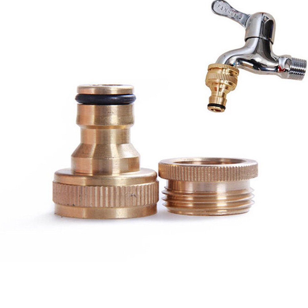 The Hose Pipe  Faucet Quick Connector Water Fitting Brass Adaptor 
