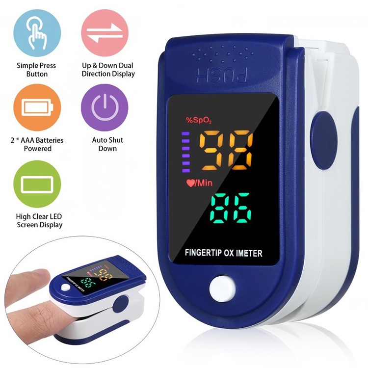 LK87 LK88 Finger Oximeter Fingertip Pulse Oxymeter Spo2 Monitor Oxygen