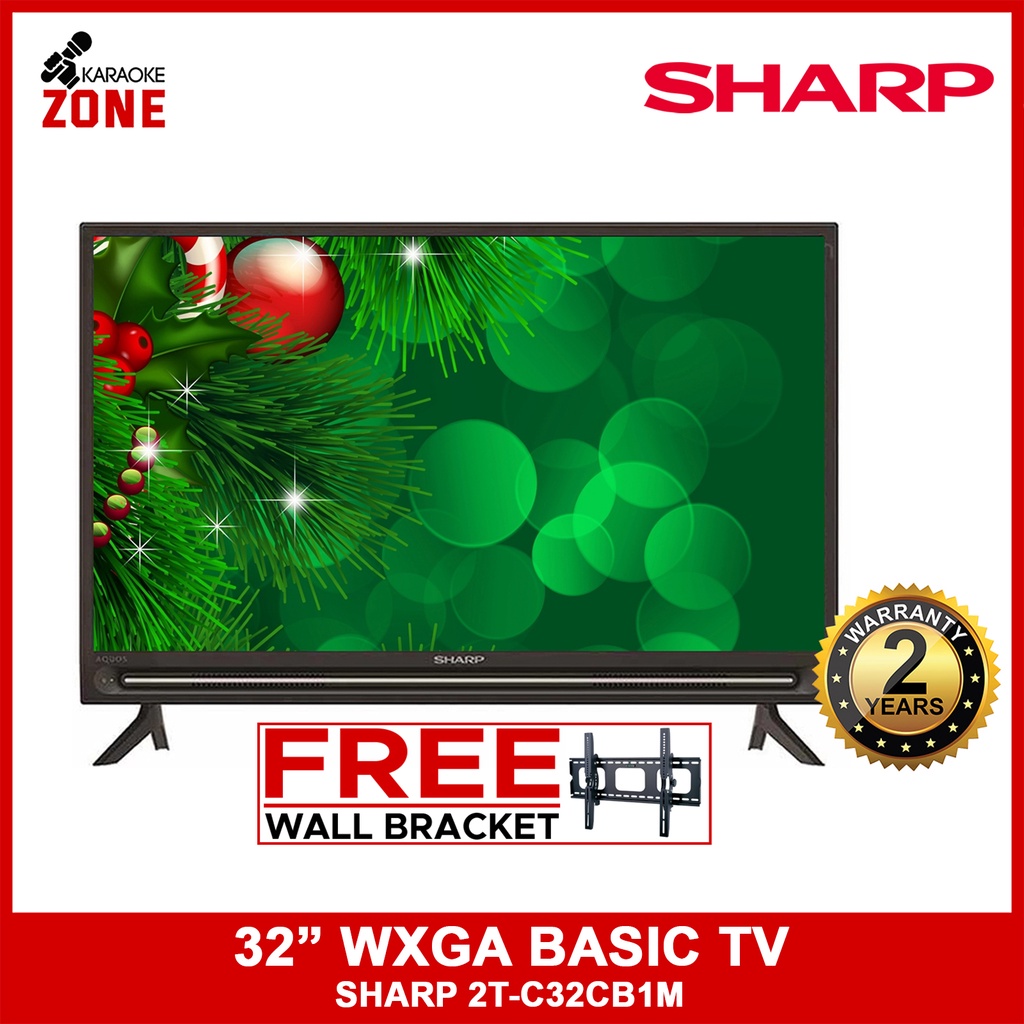 Sharp 2TC32CB1M 32" WXGA BASIC TV (2 Years Warranty) / Sharp 32 Basic