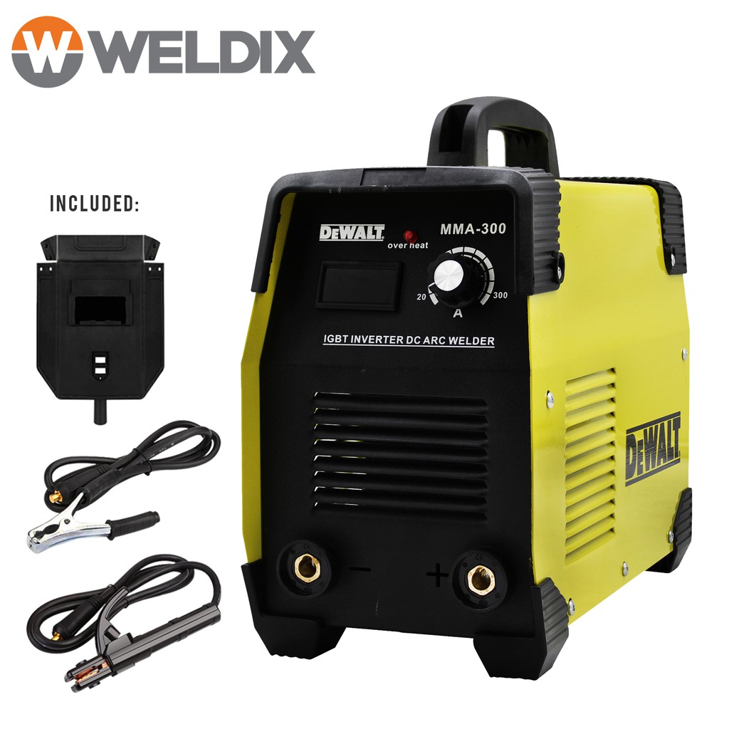 DeWALT MMA-300 IGBT Inverter DC ARC Welding Machine | Shopee Philippines