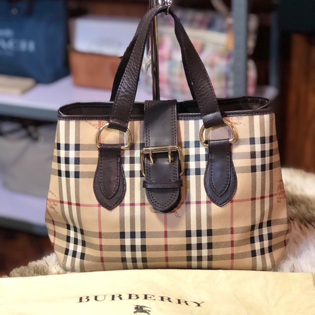 authentic burberry purse