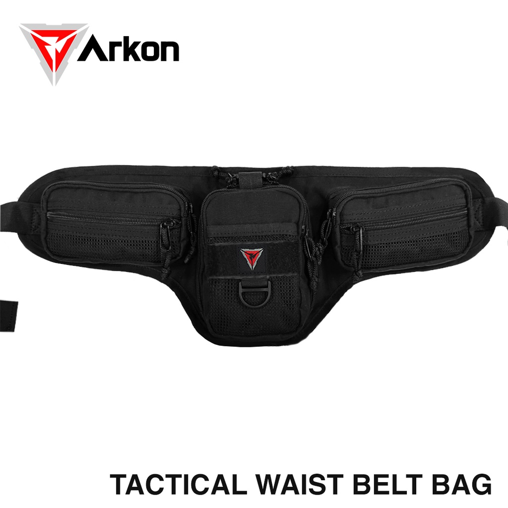 Arkon Quick Draw Waist Belt Bag Quick Release Feature with Pocket Belt
