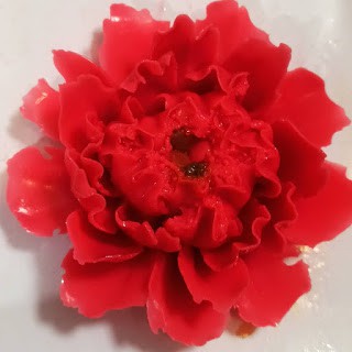 Peony vectorr Flower Silicone Mold full moon Chocolate Pudding