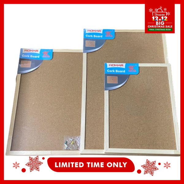 hokka-premium-rr-cork-board-with-push-pin-and-rope-shopee-philippines