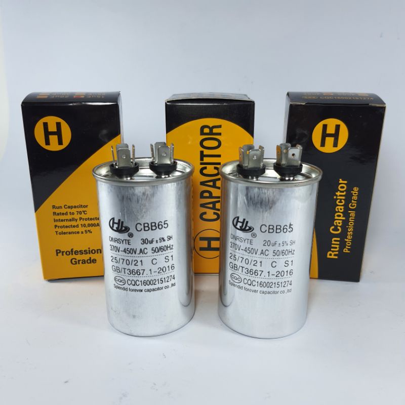 Aircon Capacitor Single Type (7.5 / 10 / 15 / 20 / 25 / 30) Shopee